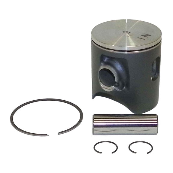 OEM Grade Piston Kit Size A2 Compatible with Honda CR125R 125 1992-2003 125cc Liquid-Cooled 2-Stroke Reed Valve 53.95mm Standard Bore Off-Road Motocross 13110-KZ4-L30 13120-KZ4-630
