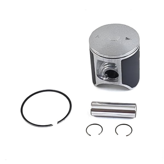 OEM Grade Piston Kit Size B 53.95mm Compatible with Yamaha YZ125 2002-2004 125cc Liquid-Cooled 2-Stroke Reed-Valve Single-Cylinder Motocross Dirt Bike Off-Road MX 5NY-11631-00-B0