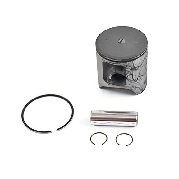 New Piston Kit Size A 53.95mm Compatible with Yamaha YZ125 YZ125X 2005-2022 125cc Liquid-Cooled 2-Stroke Reed-Valve Single-Cylinder Motocross Dirt Bike Off-Road MX 1C3-11631-00-A0