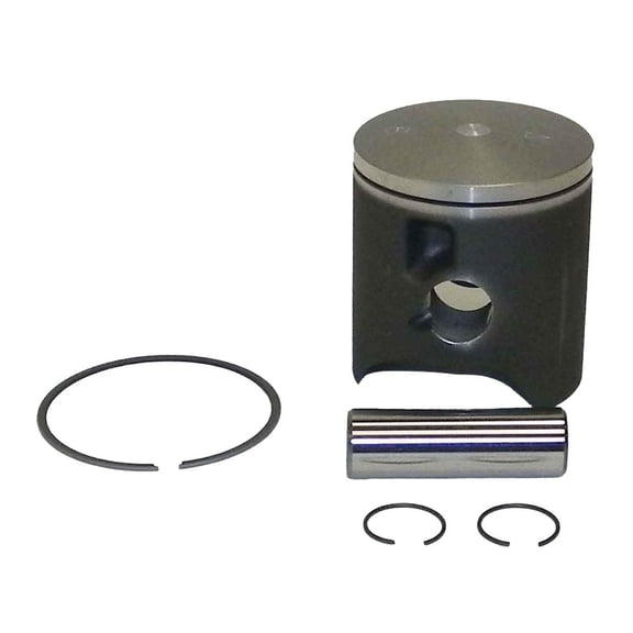 OEM Grade Piston Kit 53.97mm Compatible with Suzuki RM 125 2000-2003 125cc Liquid-Cooled 2-Stroke Single-Cylinder Motocross Dirt Bike Off-Road Motorcycle 12110-36E30 12110-36E31