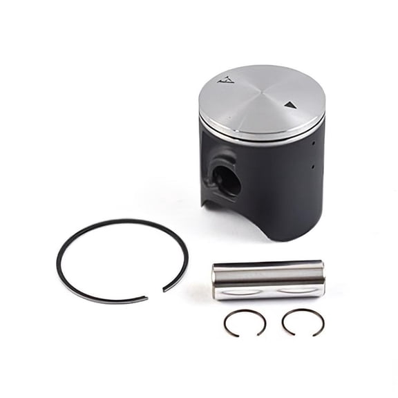 OEM Grade Piston Kit Size C 53.97mm Compatible with Yamaha YZ125 1997-2001 125cc Liquid-Cooled 2-Stroke Reed-Valve Single-Cylinder Motocross Off-Road Dirt Bike MX 4XM-11631-00-C0