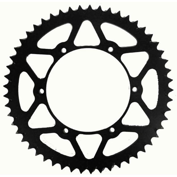 Rear Drive Sprocket 53T 520 Chain Steel Compatible with Kawasaki KX 125 KX 250 (2-Stroke) KX 500 KX-F 250 (KX250F) 1985-2025 124-651cc 2-Stroke / 4-Stroke Liquid-Cooled Motorcycle