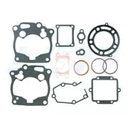 Gasket Kit Compatible with 1998-2000 Kawasaki KX125 124cc 2-Stroke Motocross 54mm Bore Liquid-Cooled Dirt Bike Engine Rebuild Head Base Exhaust Seal Set 11004-1290 Complete Standard