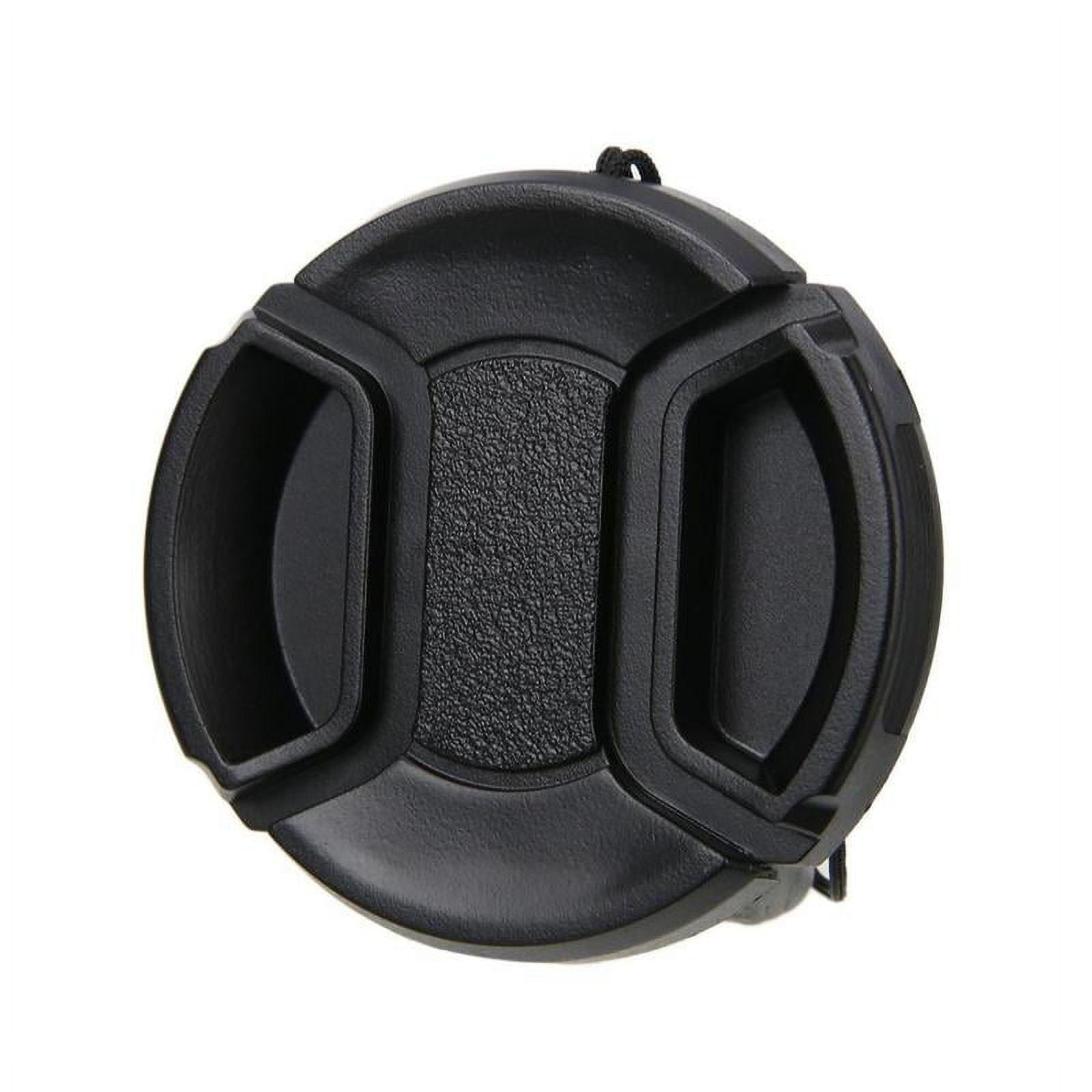 58mm Lens Cap Camera Front Lens Cap Cover 2 Pack With Leash Hole Bundle For Nikon Canon EOS - View #2