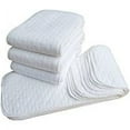 thumbnail image 1 of New 5Pcs White Ecological Cotton Baby Cloth Diaper Washable Nappy Soft Comfortable, 1 of 7