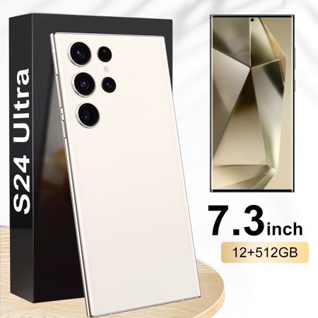 New 6.8Inch 5g Mobile phone android 14 12+512GB Dual SIM dual standby