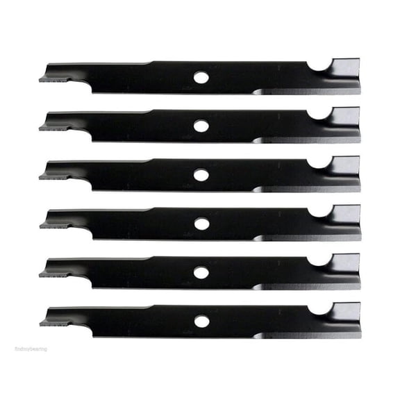 New (6) Bobcat Mower Blades - 52'' - Predator Pro, Procat, FastCat Pro, XRZ, CRZ fits Predator Pro, Procat, Fast Cat Pro, XRZ Pro, XRZ, and CRZ