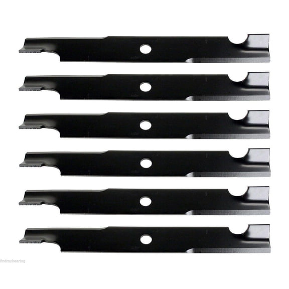 New (6) Bobcat Mower Blades - 52'' - Predator Pro, Procat, FastCat Pro, XRZ, CRZ fits Predator Pro, Procat, Fast Cat Pro, XRZ Pro, XRZ, and CRZ