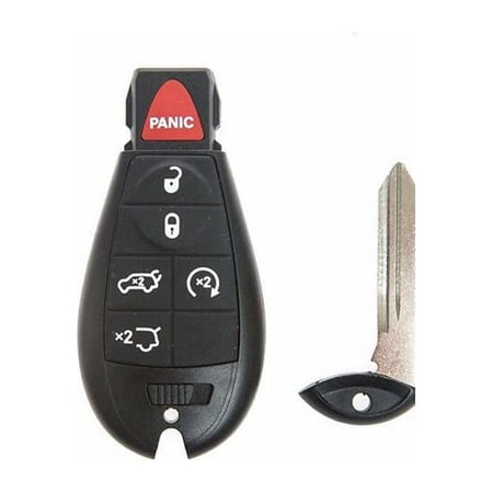 New 6 Button Replacement remote For Jeep 2008-2010 Commander Fobik Iyz-c01c