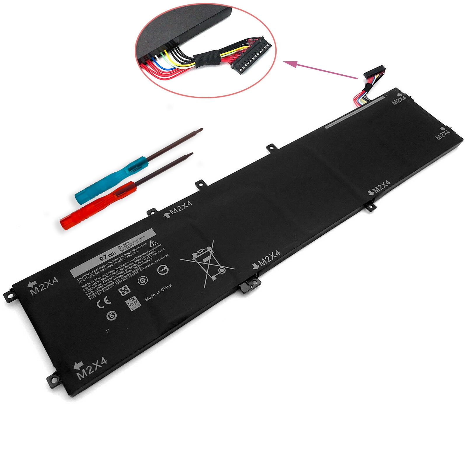 Amazon.com: DMKAOLLK 97Wh Type 6GTPY Battery for Dell XPS 15