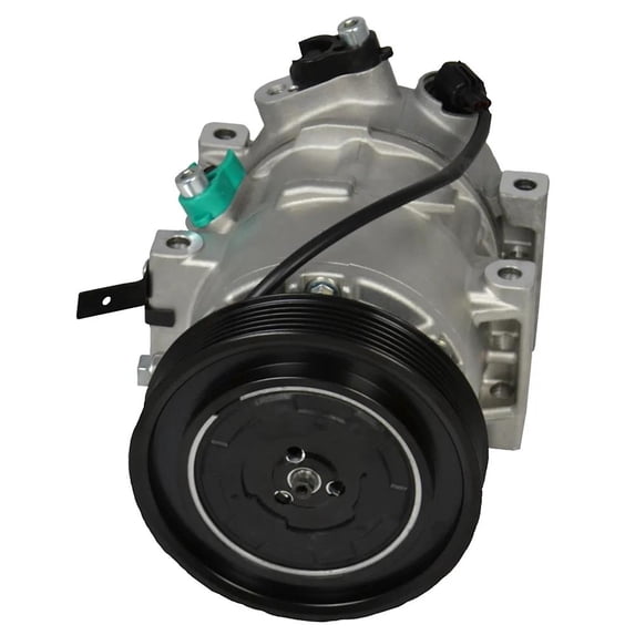 New 6-Groove A/C Compressor Compatible With Hyundai Kia Accent L 4 Cyl 1.6L Rio Lx+ 4 Cyl 1.6L Accent Gl Value Edition 2012-2017 By Gpd6512957