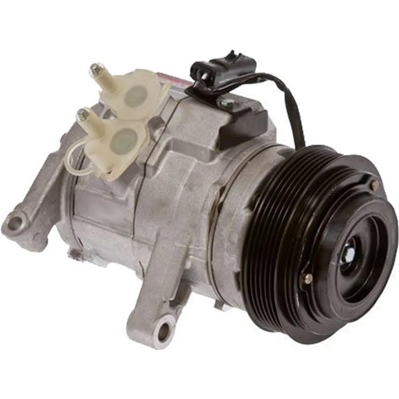 New 6-Groove Pulley A/C Compressor Compatible With Chrysler Dodge Jeep Commander Base 6 Cyl 3.7L Commander Sport 8 Cyl 4.7L Aspen Limited 8 Cyl 4.7L 2004-2009 By GPD6511501