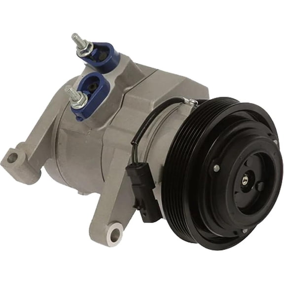 New 6-Groove Pulley A/C Compressor Compatible With Dodge Jeep Mitsubishi Dakota Big Horn 8 Cyl 4.7L Dakota TRX 6 Cyl 3.7L Dakota ST 8 Cyl 4.7L 2004-2009 By 30310 51214 68308 252396