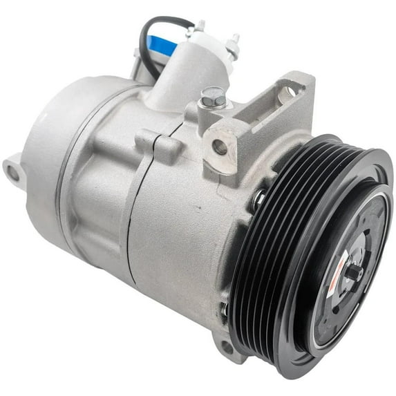 New 6-Groove Pulley A/C Compressor Compatible With Dodge Jeep Patriot Latitude 4 Cyl 2.4L Caliber SXT 4 Cyl 1.8L Compass North Edition 2.4L 2009-2018 By 158388 255346 0610312