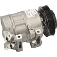 thumbnail image 1 of New 6-Groove Pulley A/C Compressor Compatible With Nissan Altima Base 4 Cyl 2.5L Altima S 4 Cyl 2.5L Sentra Se-R 2007-2012 By 68664 275579 610234 638784 1019180 4715003 GPD6512503, 1 of 3