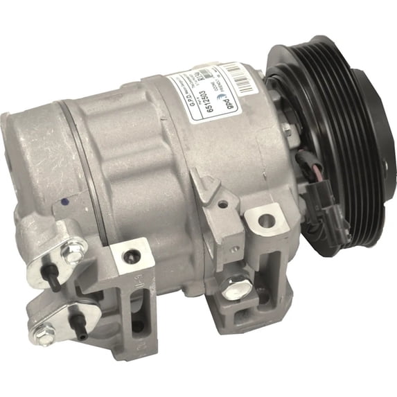 New 6-Groove Pulley A/C Compressor Compatible With Nissan Altima Base 4 Cyl 2.5L Altima S 4 Cyl 2.5L Sentra Se-R 2007-2012 By 68664 275579 610234 638784 1019180 4715003 GPD6512503