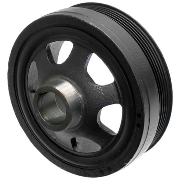 6-Groove Harmonic Balancer Pulley Compatible with 1998-2008 Mercedes-Benz ML500 5.0L (02-05) S350 3.7L (06) S430 4.3L (00-06) S500 5.0L (00-06) SL500 (99-06) SLK320 3.2L (01-04) M112