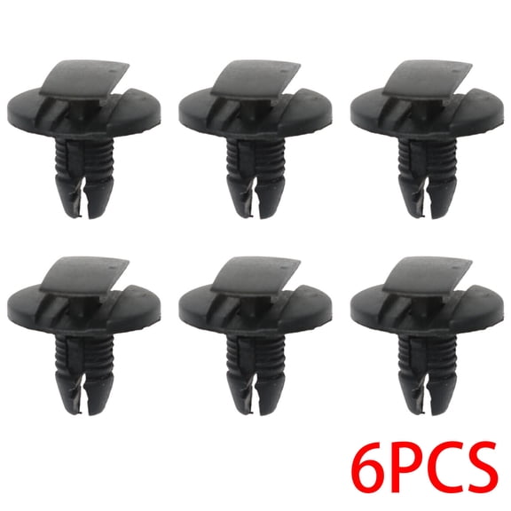 New 6 PCS Plastic Trim Mounting Panel Clips for Porsche Cayenne 11-14 WHT004750