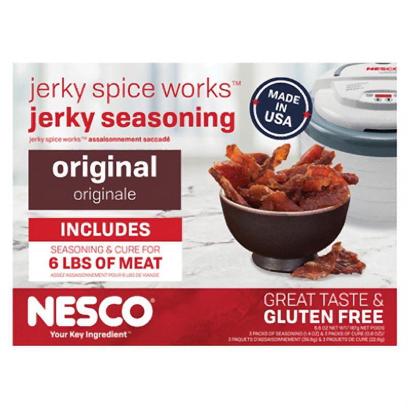 New 6 Pack Original Flavor Jerky Spices, Each