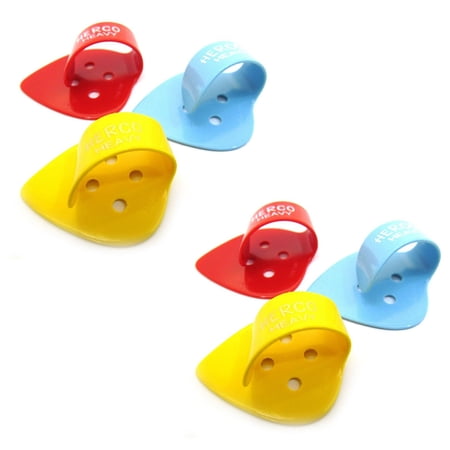 New 6 pack Herco Flat - Thumb Picks Picks Heavy