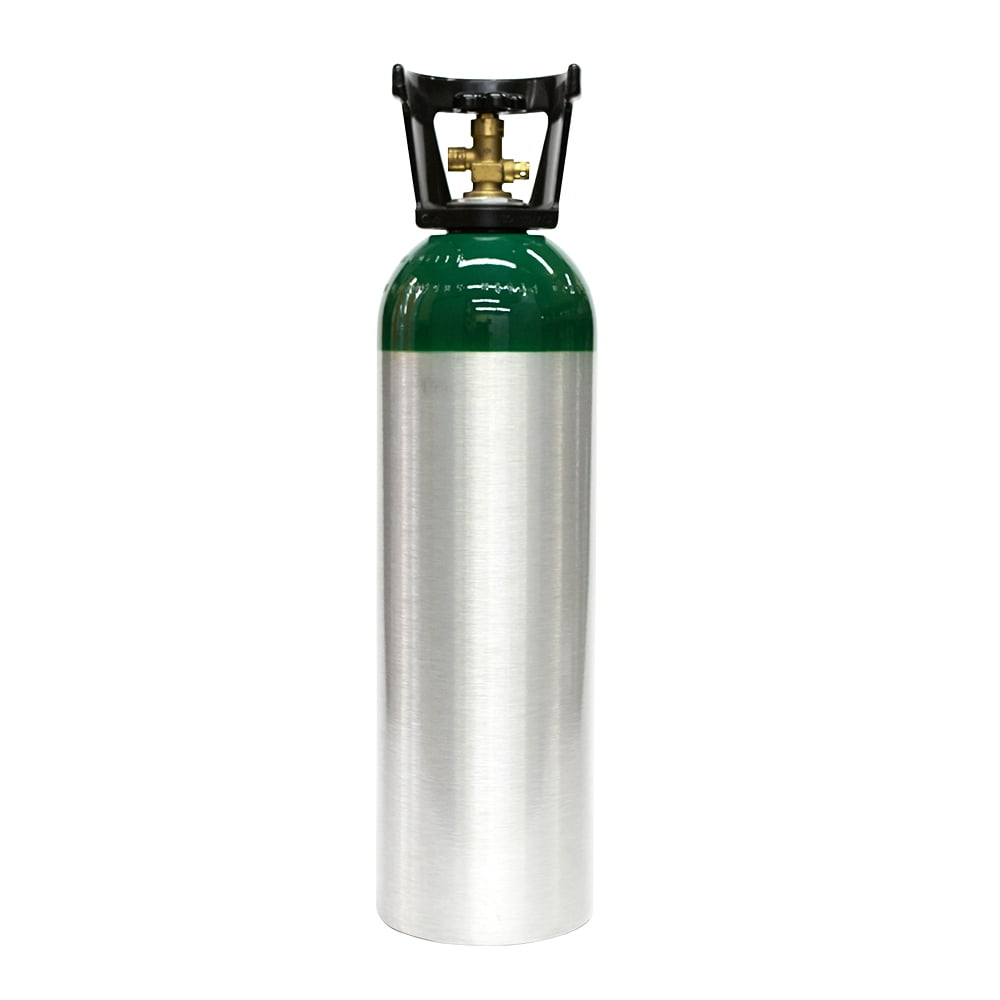 New 60 Cubic Foot Aluminum Oxygen Cylinder Tank CGA540 Valved