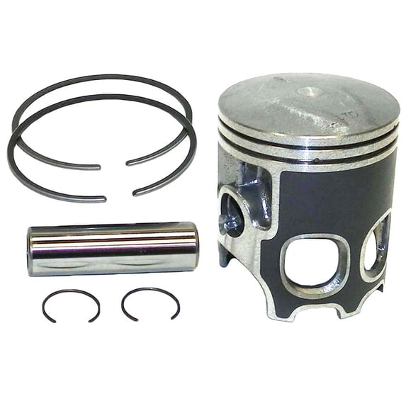 Piston Kit Compatible with 1987-2006 Yamaha Banshee 350 YFZ350 YFZ350SP 50th Anniversary 2-Stroke 64mm Standard Platinum 2GU-11631-00-94 50-520PK