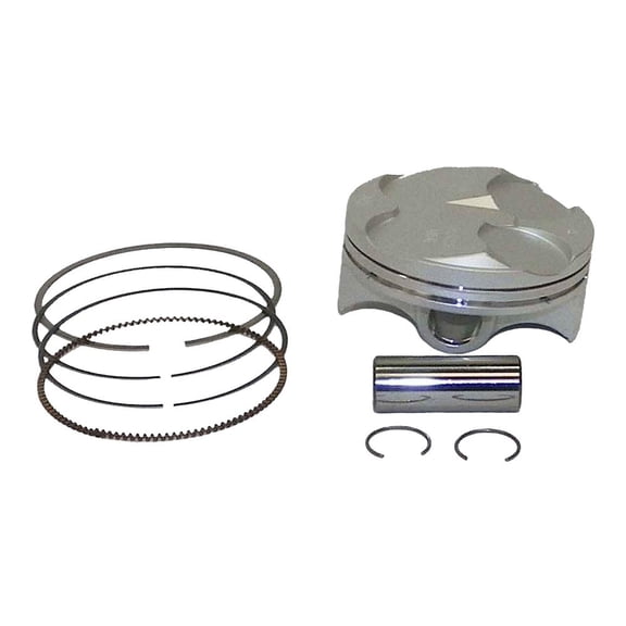 New Piston Kit Size A Compatible with Honda CRF150R 150 2012-2025 CRF150RB Expert 150 2012-2025 149cc Liquid-Cooled SOHC Unicam 4-Stroke 65.97mm Standard Bore Motocross 13101-KSE-A70