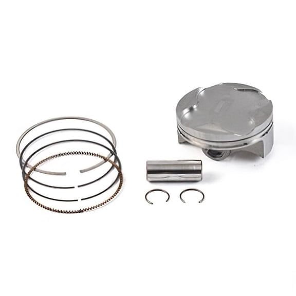 New Piston Kit Size C Compatible with Honda CRF150R 150 2007-2009 CRF150RB Expert 150 2007-2009 149cc Liquid-Cooled SOHC Unicam 4-Stroke 65.99mm Standard Bore Motocross 13101-KSE-670