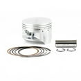 thumbnail image 1 of Piston Kit .25mm Over 66.25mm Bore Compatible with 1985-2014 Suzuki LT-F250 QuadRunner Ozark LT-Z250 QuadSport LT230 LT-4WD 229-246cc Air-Cooled 12111-18A04, 1 of 2