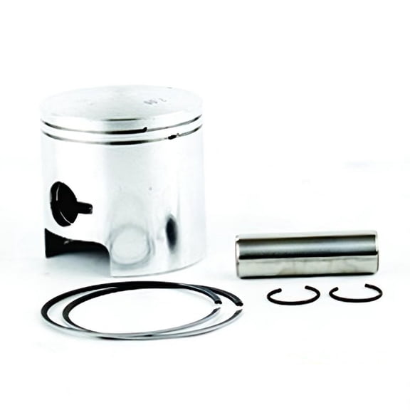 OEM Grade Piston Kit 66.50mm 1.5mm Over Compatible with Polaris SL 650 1992-1995 647cc Fuji 3-Cylinder 2-Stroke Water-Cooled PWC Personal Watercraft Overbore Rebuild 3240091
