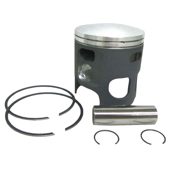 Piston Kit Compatible with 1987-2006 Yamaha Banshee 350 YFZ350 YFZ350SP YFZ350LE 2-Stroke 66mm +2mm Oversize Replaces 2GU-11631-00-94 2GU11631-0094 50-520-66