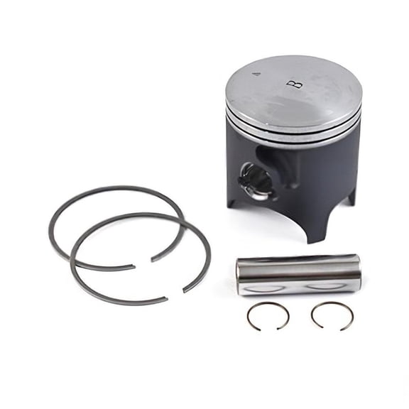 OEM Grade Piston Kit 0.5mm Over 68.5mm Compatible with Yamaha YZ250 1988-1998 WR250 1991-1997 249cc Liquid-Cooled 2-Stroke Reed-Valve Single-Cylinder Motocross Off-Road Dirt Bike MX