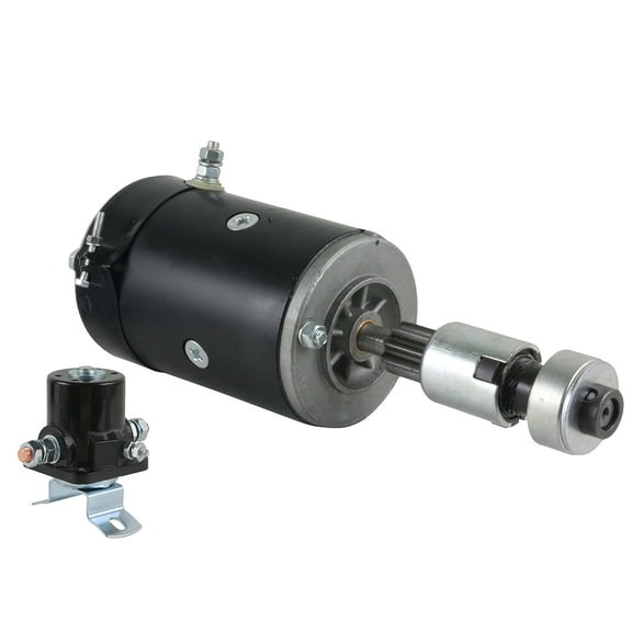 New 6V Starter And Drive With Solenoid Fits Ford 2N 39-52 12323155 12336880 U938