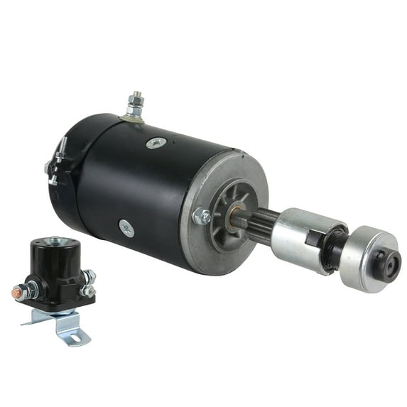 New 6V Starter And Drive With Solenoid Fits Ford 4N 9N 1939-52 9N-11001 9N-11002