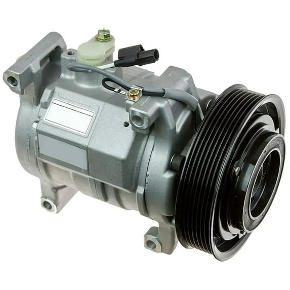 New 7-Groove Pulley A/C Compressor Compatible With Honda Crosstour Ex-L 4 Cyl 2.4L Accord Lx 4 Cyl 2.4L Accord Se Ex-L 2008-2015 By Gpd6512753