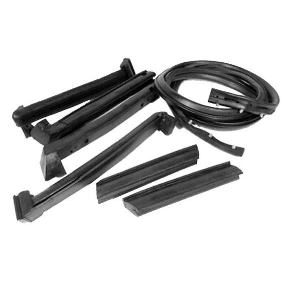 New 7 Pieces SOFT Top Weatherstrip Kit Set for 86 - 96 Corvette C4 Convertible