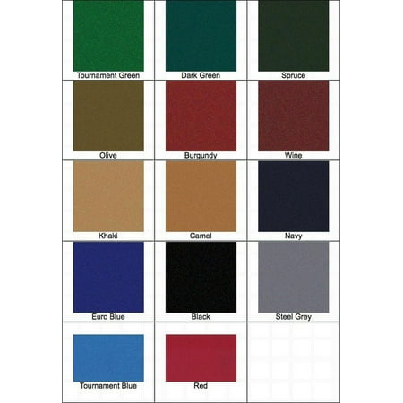 ProForm 7' High Speed Professional Pool Table Cloth Felt - Tournament Green