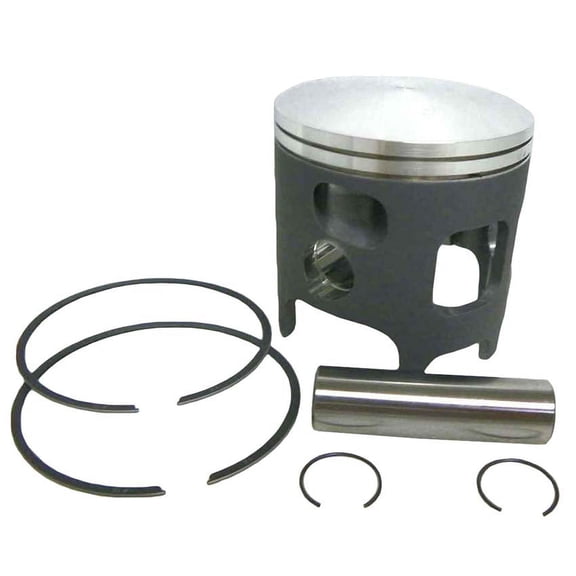 Piston Kit Compatible with 1987-2006 Yamaha Banshee 350 YFZ350 YFZ350SP 50th Anniversary 2-Stroke 70mm +6mm Big Bore Maximum Overbore 2GU-11631-00-94 50-520-70