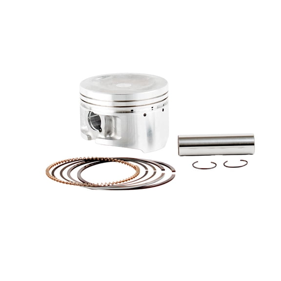 New Piston Kit Standard Bore Compatible with 1986-2004 Yamaha Moto-4 225 250 Timberwolf Bear Tracker 250 YFM225 YFM250 229cc 71mm 4-Stroke SOHC Air-Cooled ATV