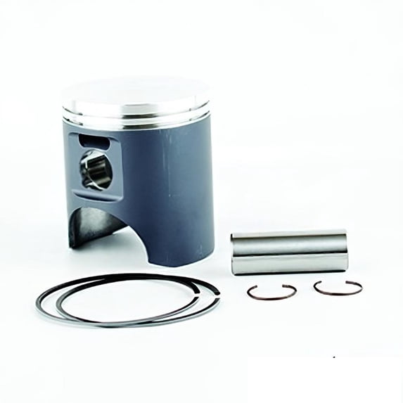 PWC Piston Kit 73.88mm +1.00mm Over Compatible with 1995-2006 Kawasaki 900 ZXI 900 STX 900 STS 891cc Triple 2-Stroke Jet Ski 13027-3712 13001-3720