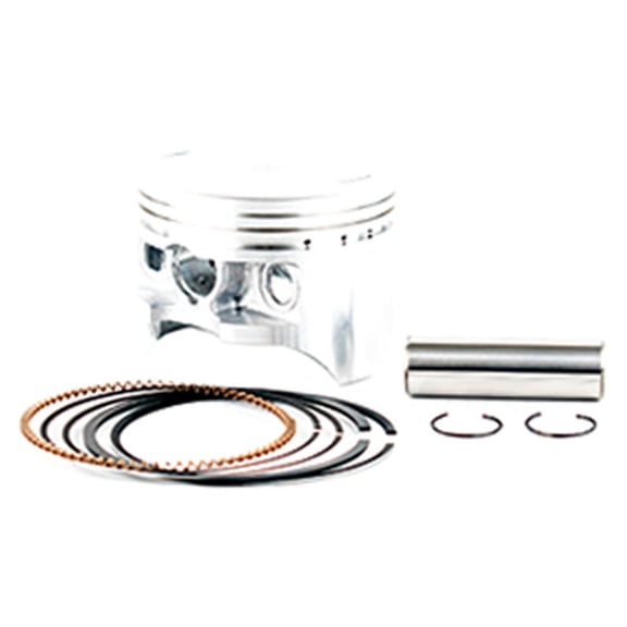 Piston Ring Wrist Pin Kit Compatible with 1988-2000 Honda TRX300 / TRX300FW FourTrax 74.75mm Bore 281cc 0.75mm Over 4-Stroke OHV Single-Cyl Replaces 13104-HC4-305