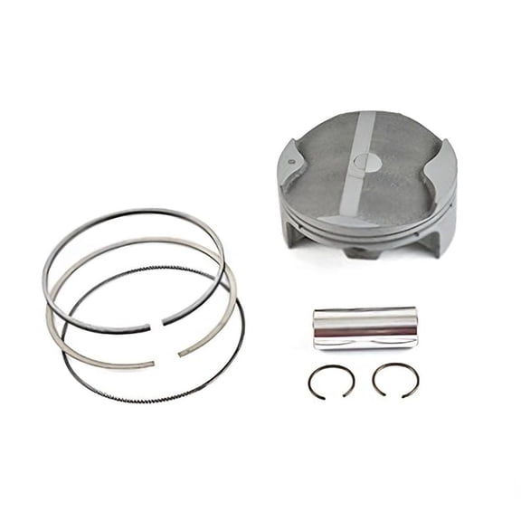 OEM Grade Piston Kit 75.96mm Compatible with KTM 250 SX-F 2005-2012 EXC-F 250 2007-2013 XC-F 2007-2013 249cc Liquid-Cooled 4-Stroke DOHC Single Cylinder Grade A 77030007000II