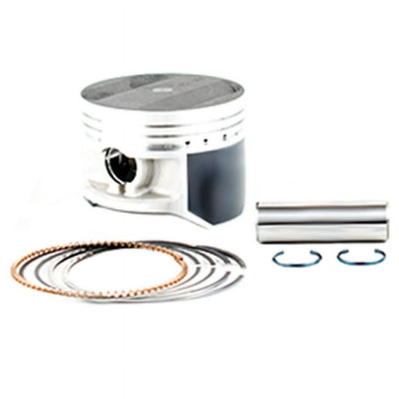 OEM Grade Piston Kit Compatible with 1987-2005 Kawasaki Mojave 250 / KLR250 249cc SOHC 4-Stroke Single-Cyl 75mm Bore 1.0mm Over Replaces 13008-1142