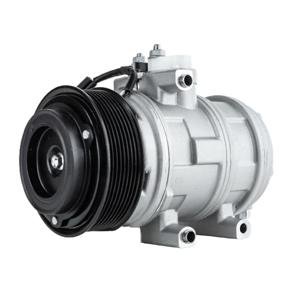 Compressor Socket Ranch New 8-Groove Pulley A/C Compressor Compatible With Ford F-350 Super ...