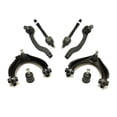 thumbnail image 1 of New 8 Pc Tie Rod Ends & Front Upper Control Arm + Lower Ball Joints Suspension Kit Passenger Driver Fits select: 1996-2000 HONDA CIVIC, 1 of 11
