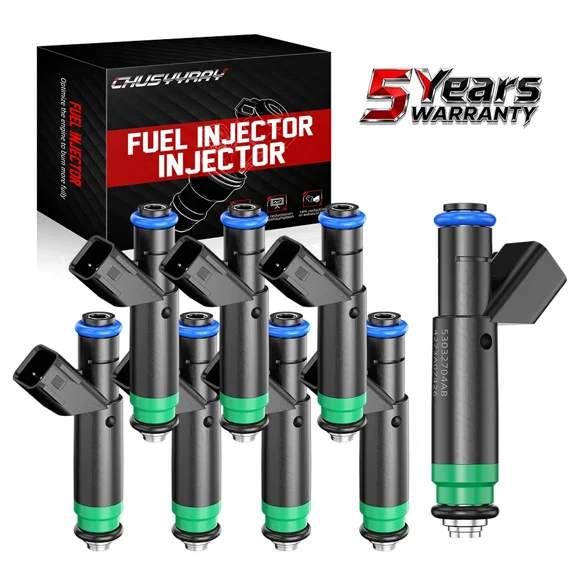 New 8 Piece Fuel Injector Kit for Jeep Grand Cherokee Commander 4.7L V8