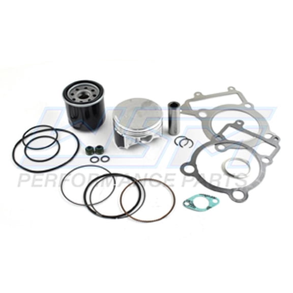 New 80.25mm Bore .25mm Over Top End Rebuild Kit Compatible With Kawasaki Prairie 4X4 Realtree 360cc 2010-2011 360cc Engine By 54-253-11