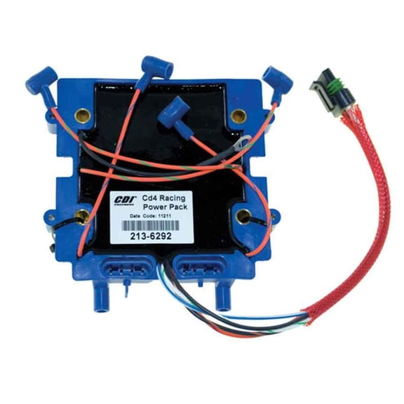 Optical Power Pack CDI High Performance Compatible with 1991-2006 Johnson Evinrude 90 115 150 175HP 60 Degree Outboard 3.600 Bore 0436367 0584122 0778263