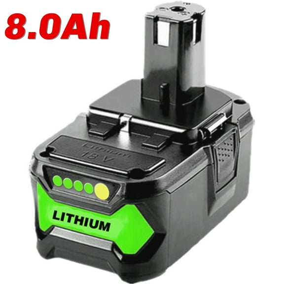 New 8000mAh For Ryobi 18V Battery One Plus High Capacity P108 Lithium-Ion P102 Us