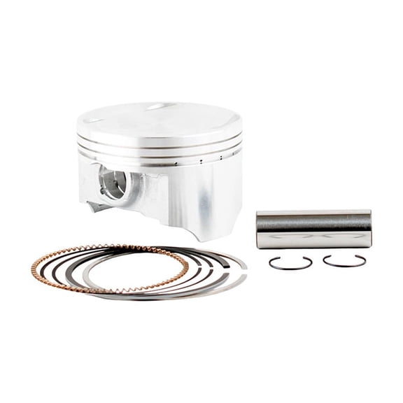 Piston Kit 0.50mm Over Compatible with 2002-2007 Suzuki Eiger 400 2008-2024 King Quad 400 ASi FSi 4x4 LT-A400F LT-F400F 376cc 82.50mm Bore 12100-38F21-050